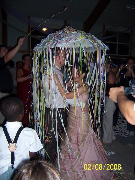 je vous l'ai dit, mariage pluvieux.....
